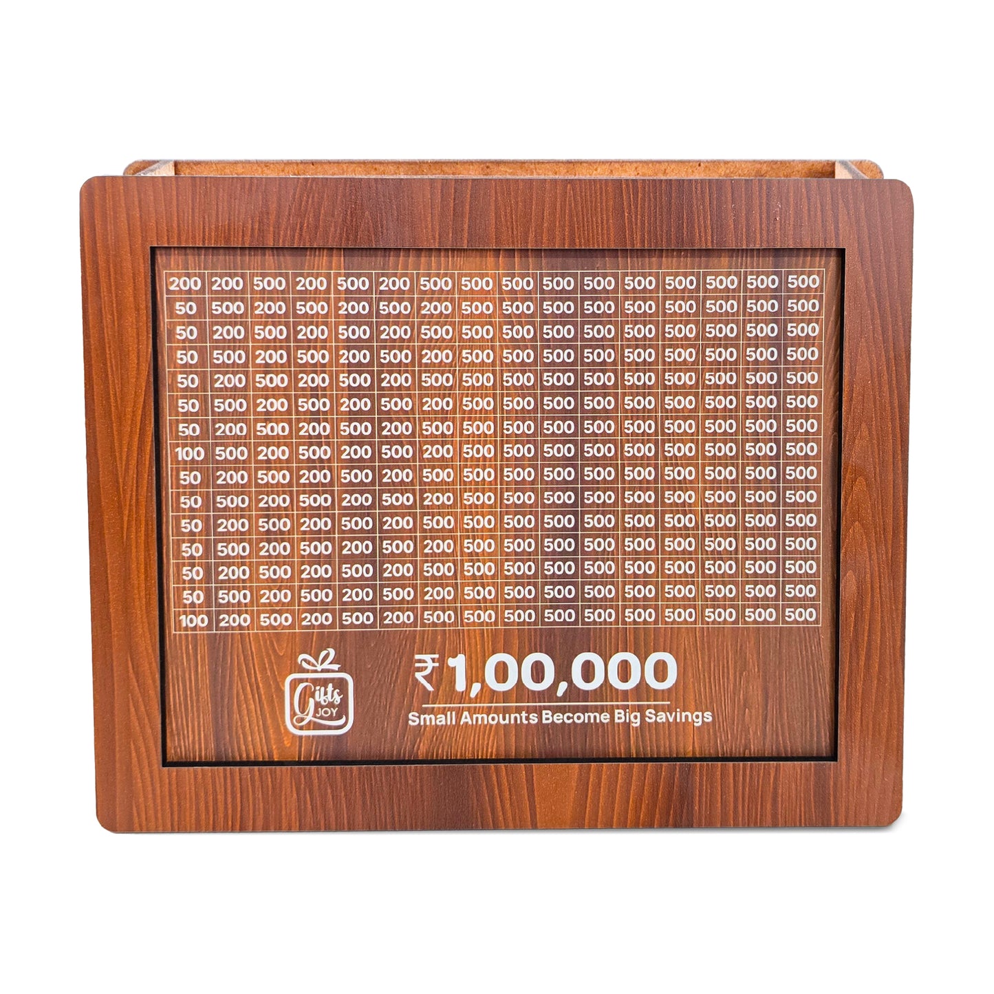 1,00,000 Rupees Money Saving Challenge Box- Reusable