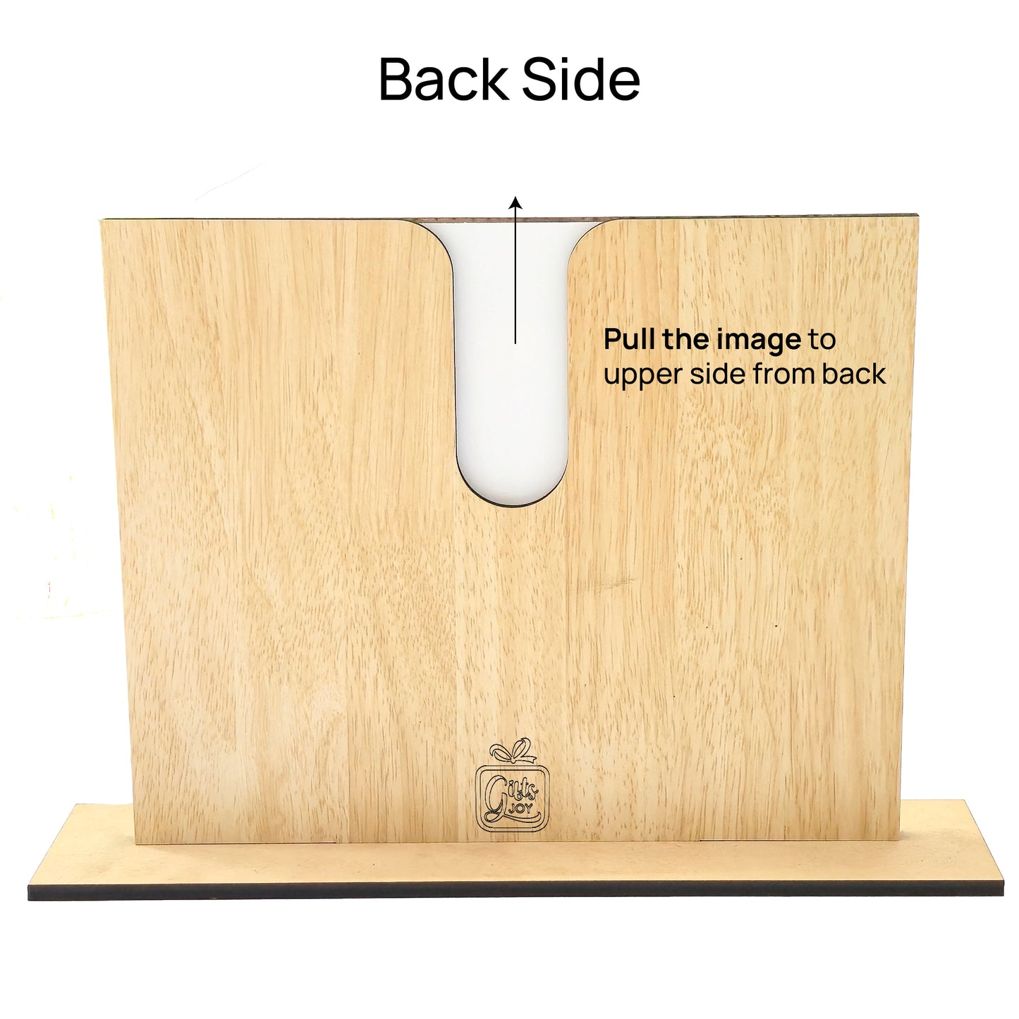 Custom Wooden Tabletop Photo Frame – Just Upload & Cherish