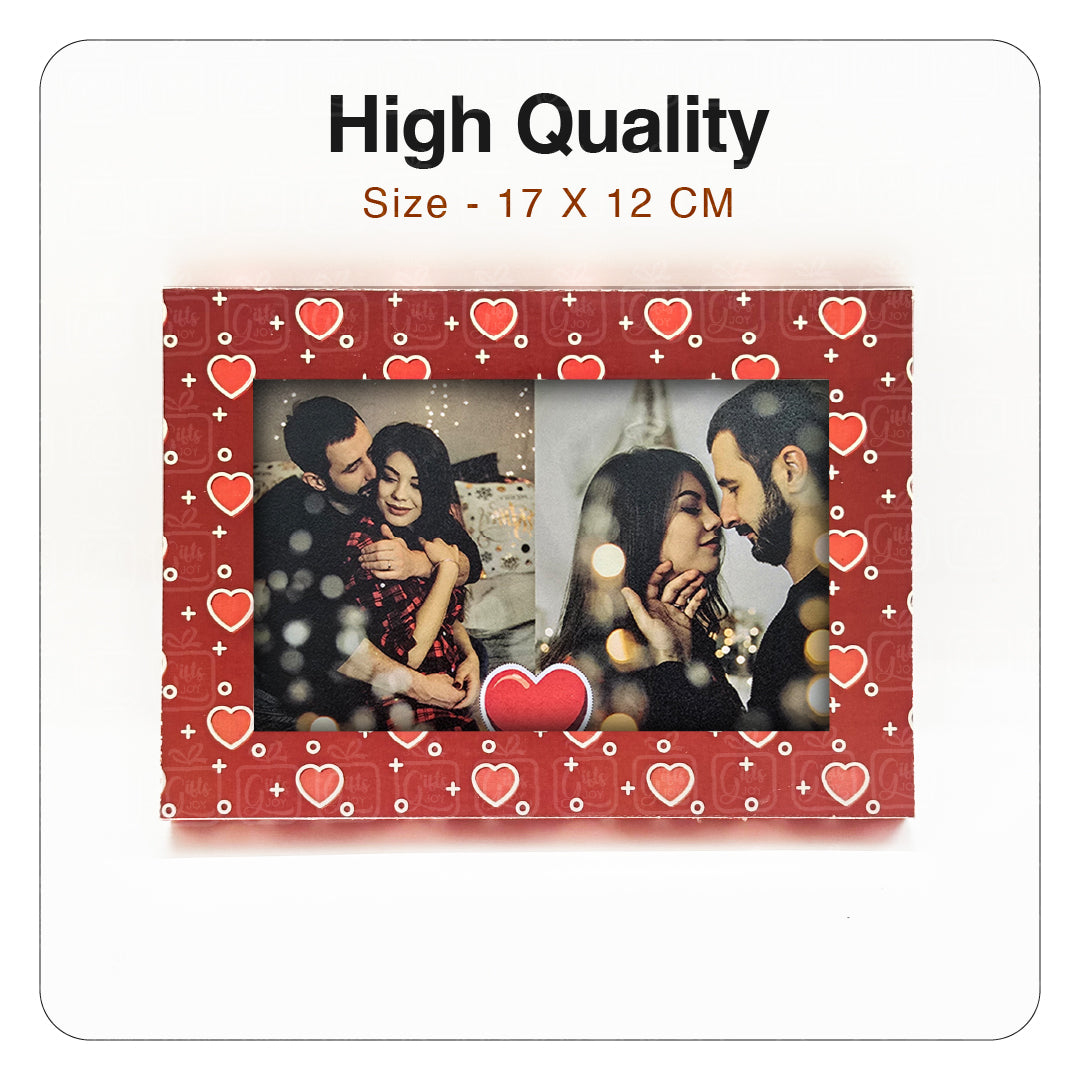 Personalised Couple Surprise Fire Photo Frame
