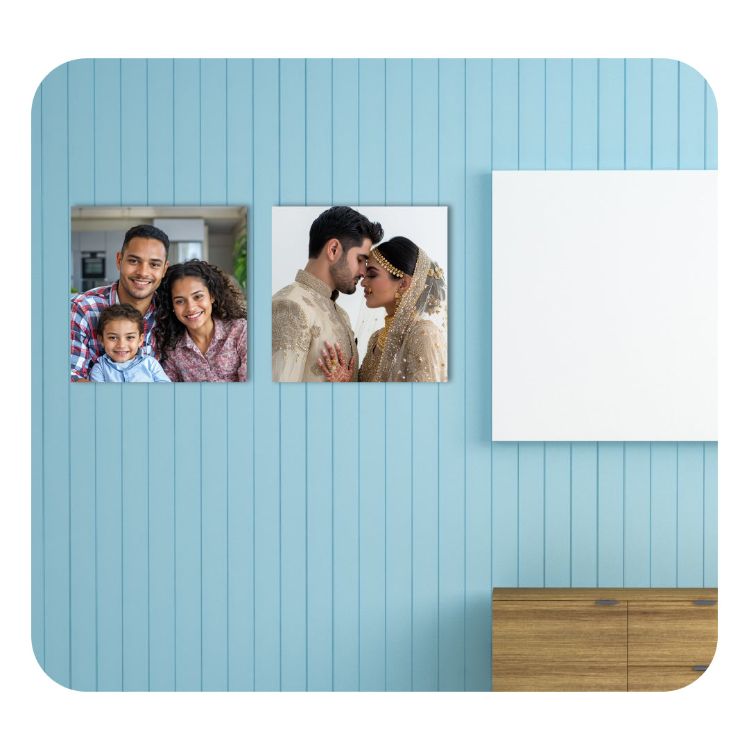 Personalised Acrylic Photo Frame Square 11 x 11 Inch