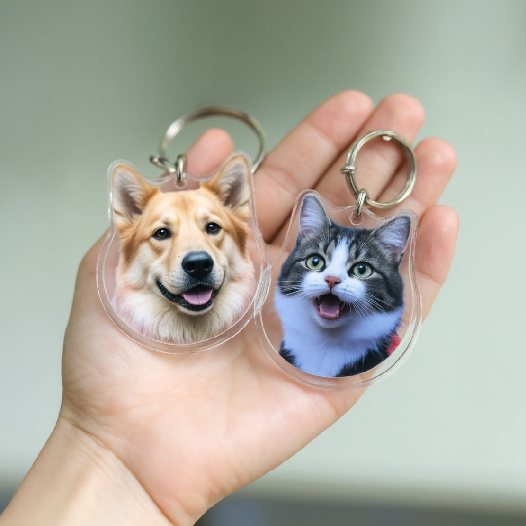 Personalized Pet Keychain