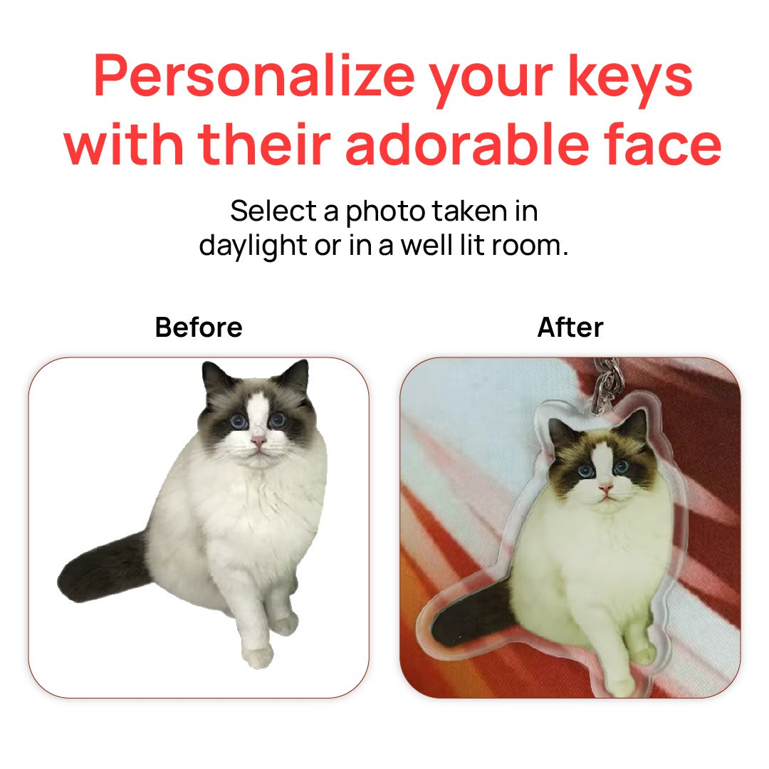 Personalized Pet Keychain