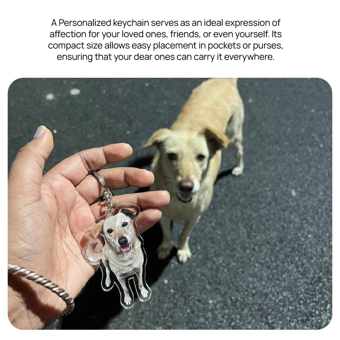 Personalized Pet Keychain