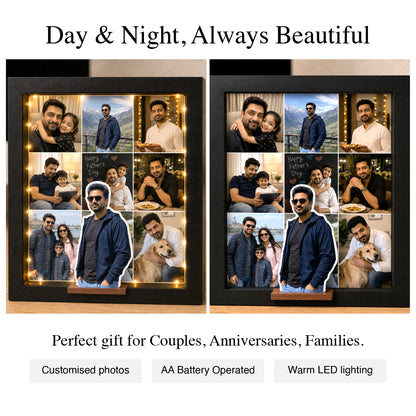 Father Day Photo Light Box