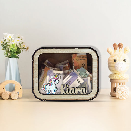 Custom Wooden Piggy Bank – A Fun Way to Learn Smart Saving!