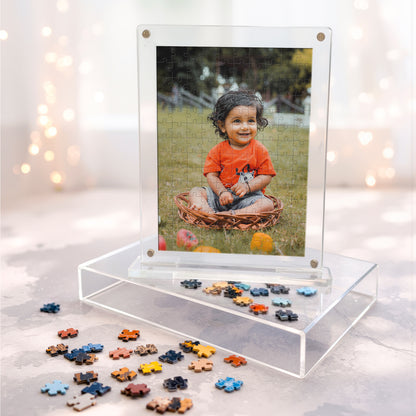 Personalised Miniature Frame Puzzle - 140 Pieces