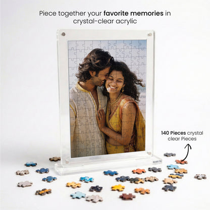 Personalised Miniature Frame Puzzle - 140 Pieces