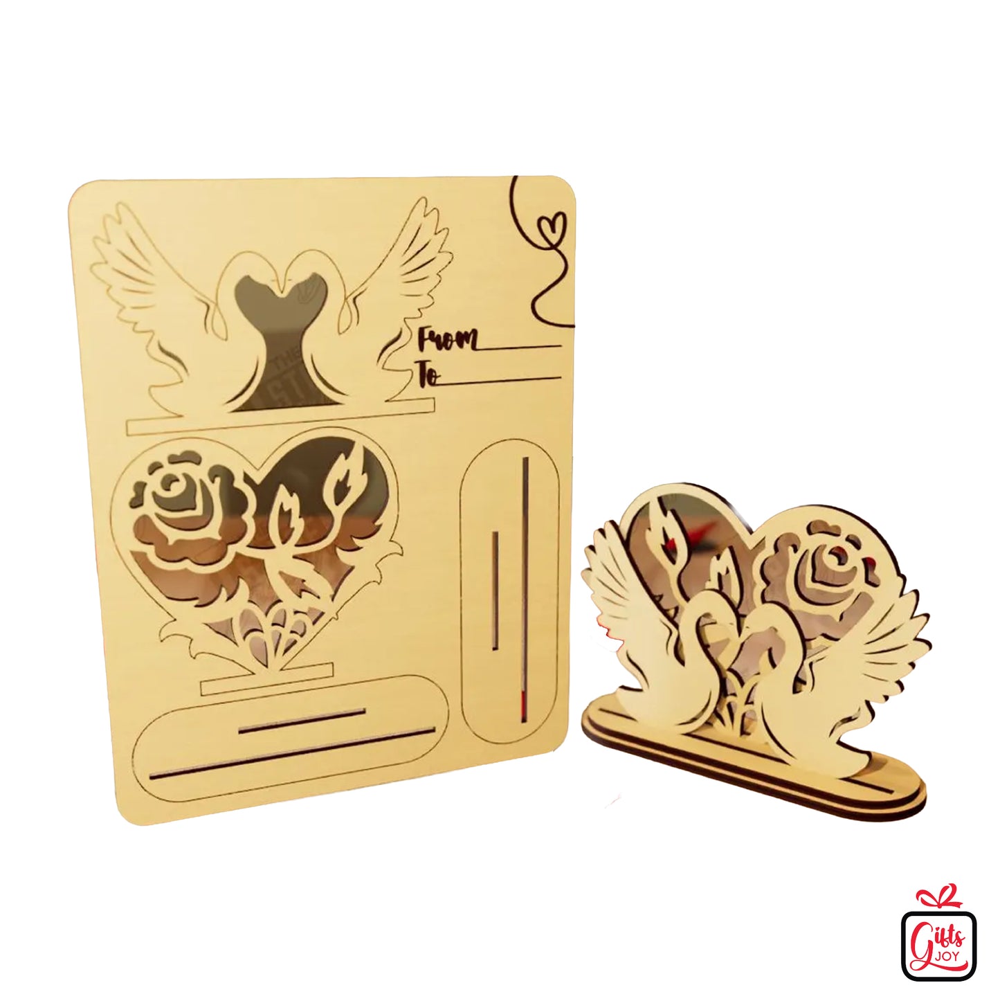 DIY Wooden Pop-Up Love Card & Table Decor | Romantic Handmade Gift