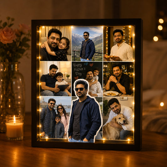 Father Day Photo Light Box