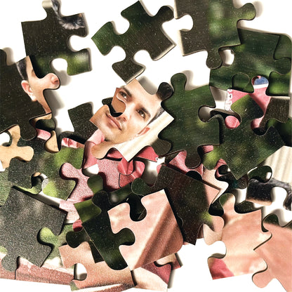 Personalised Jigsaw Puzzle Wooden Photoframe