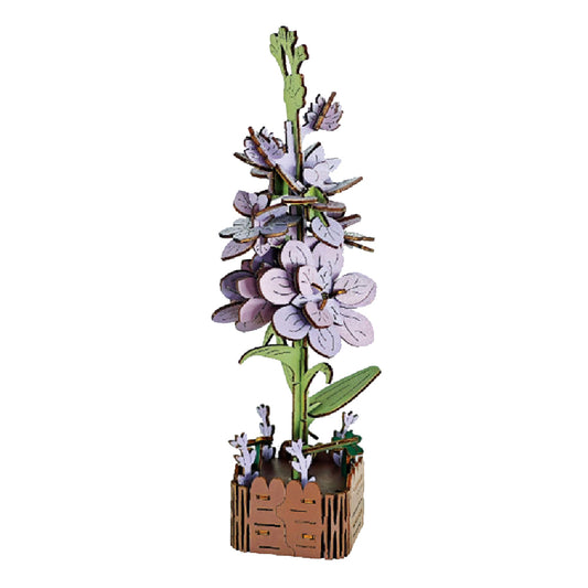 Hyacinth 3D Wooden Flower Pot DIY Craft Kit