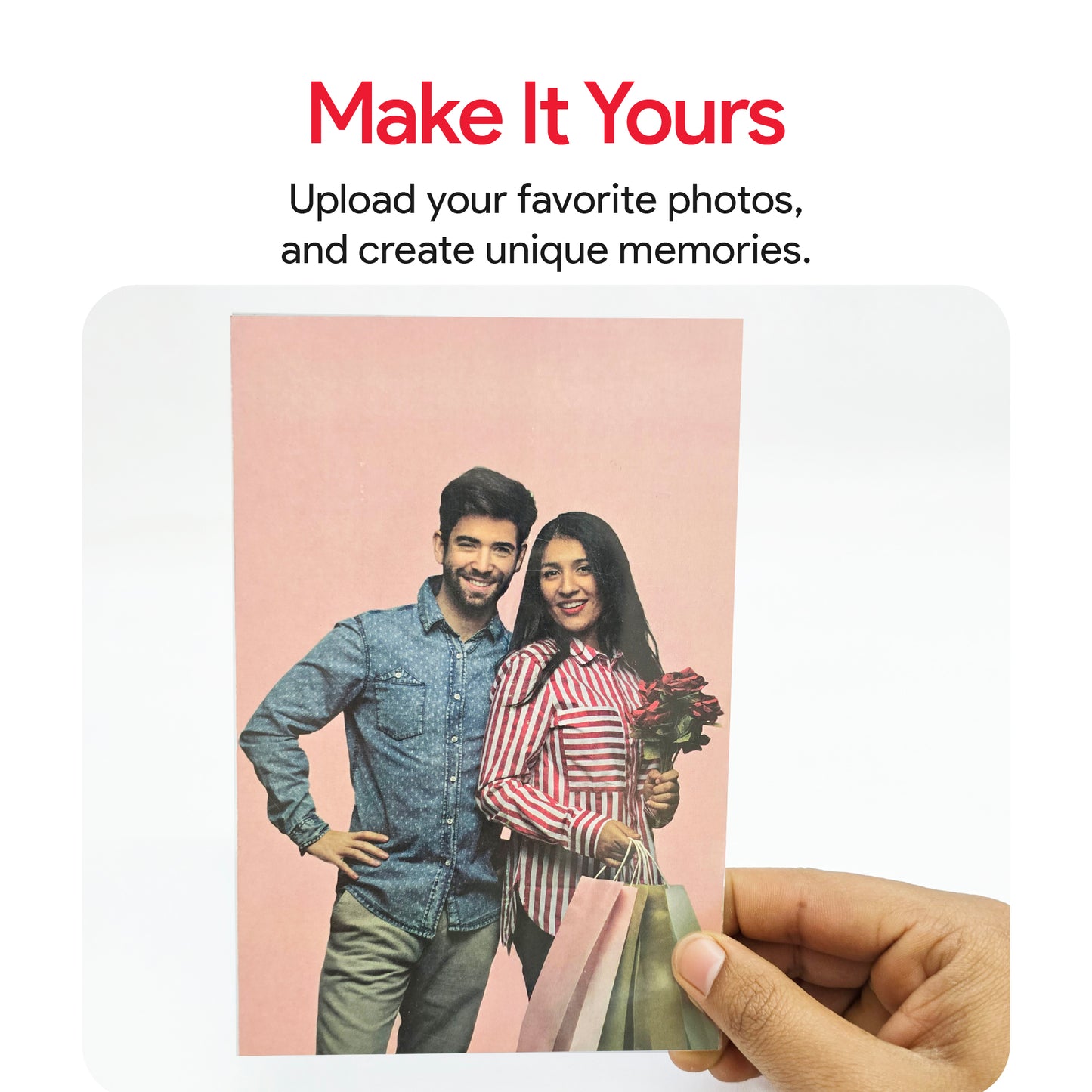 Premium Wooden Photo Frame – Dual Orientation Display