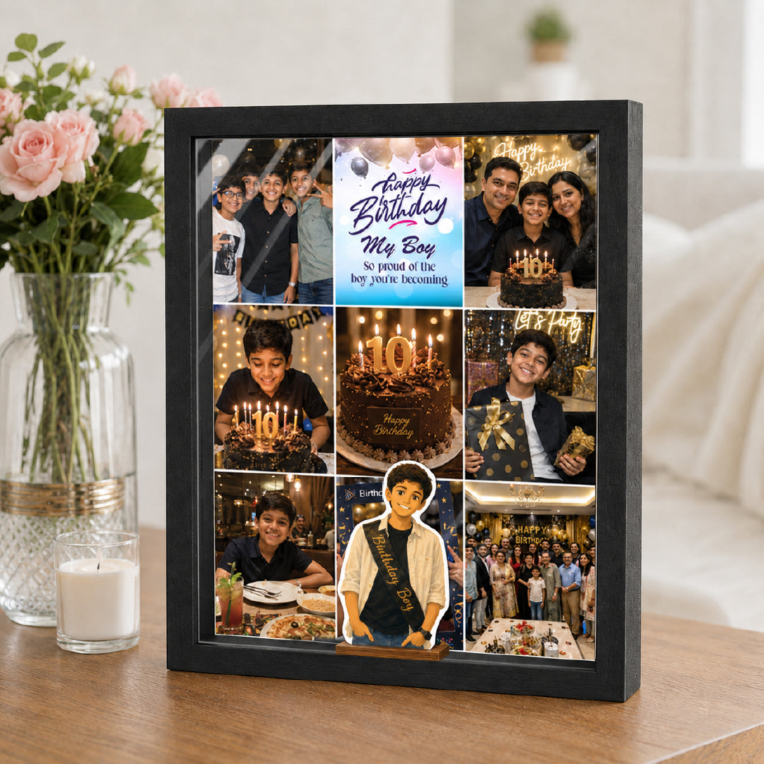 Birthday Photo Light Box