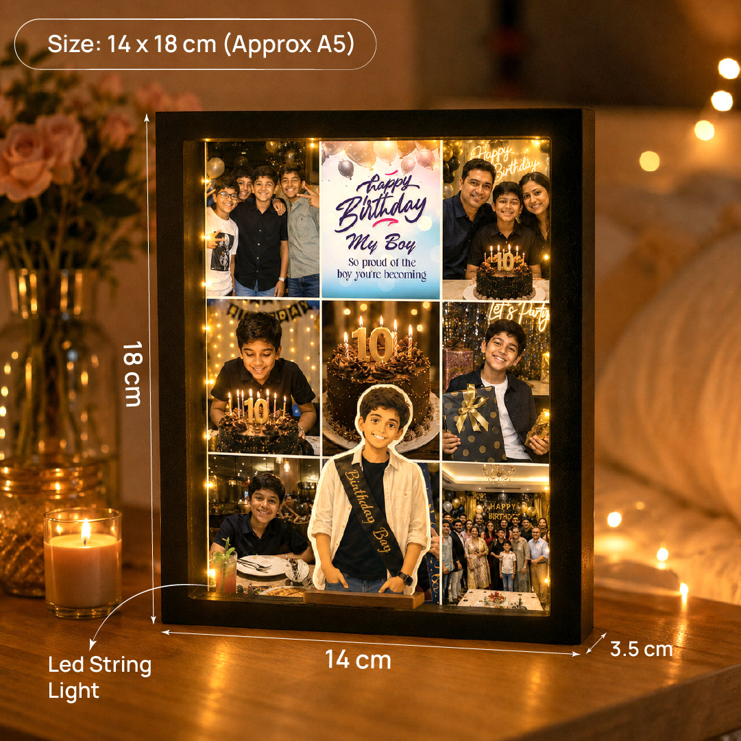 Birthday Photo Light Box