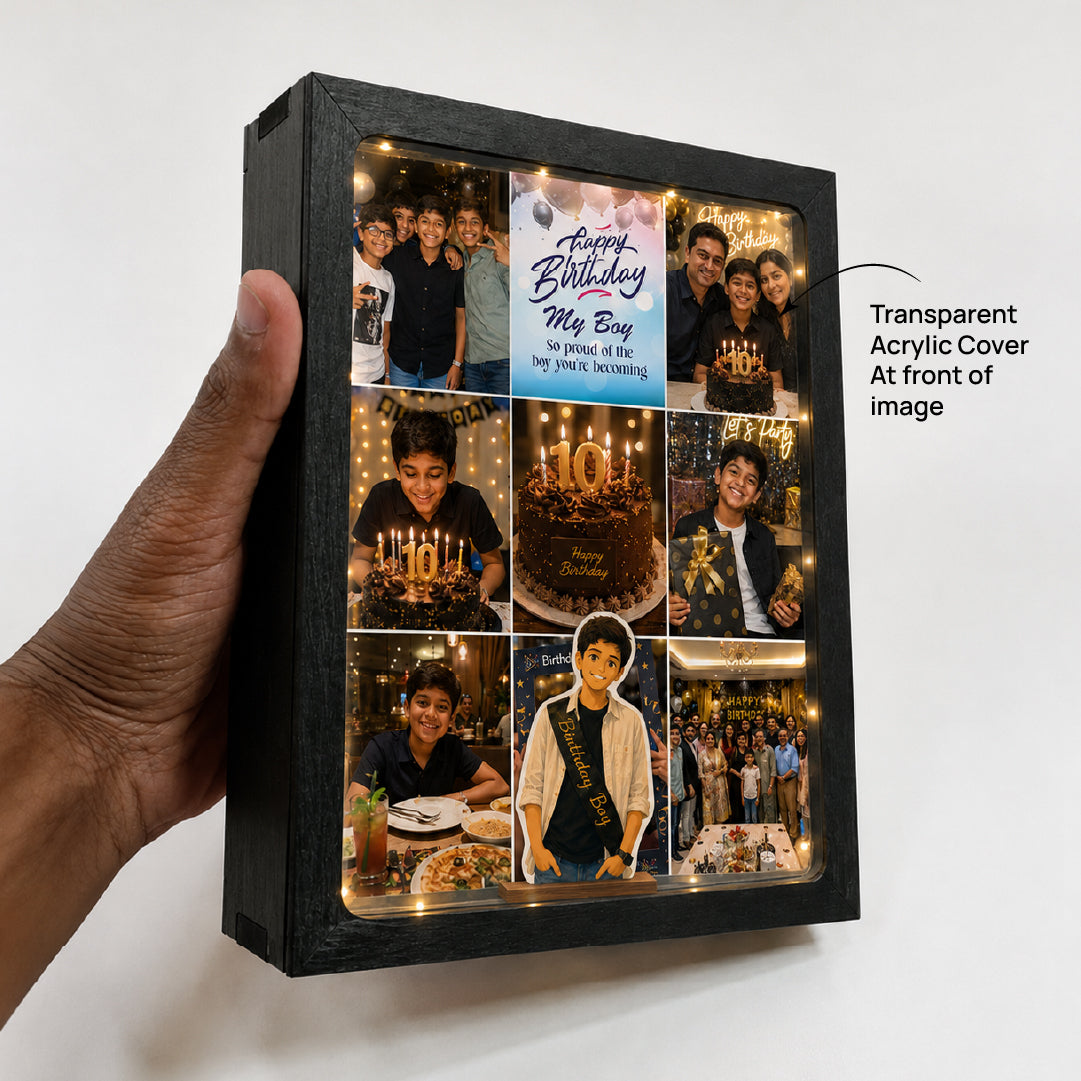 Birthday Photo Light Box