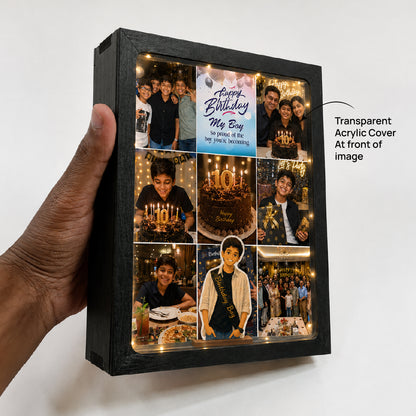 Birthday Photo Light Box