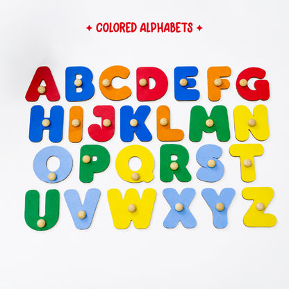 Personalised Name Puzzle with Pegs