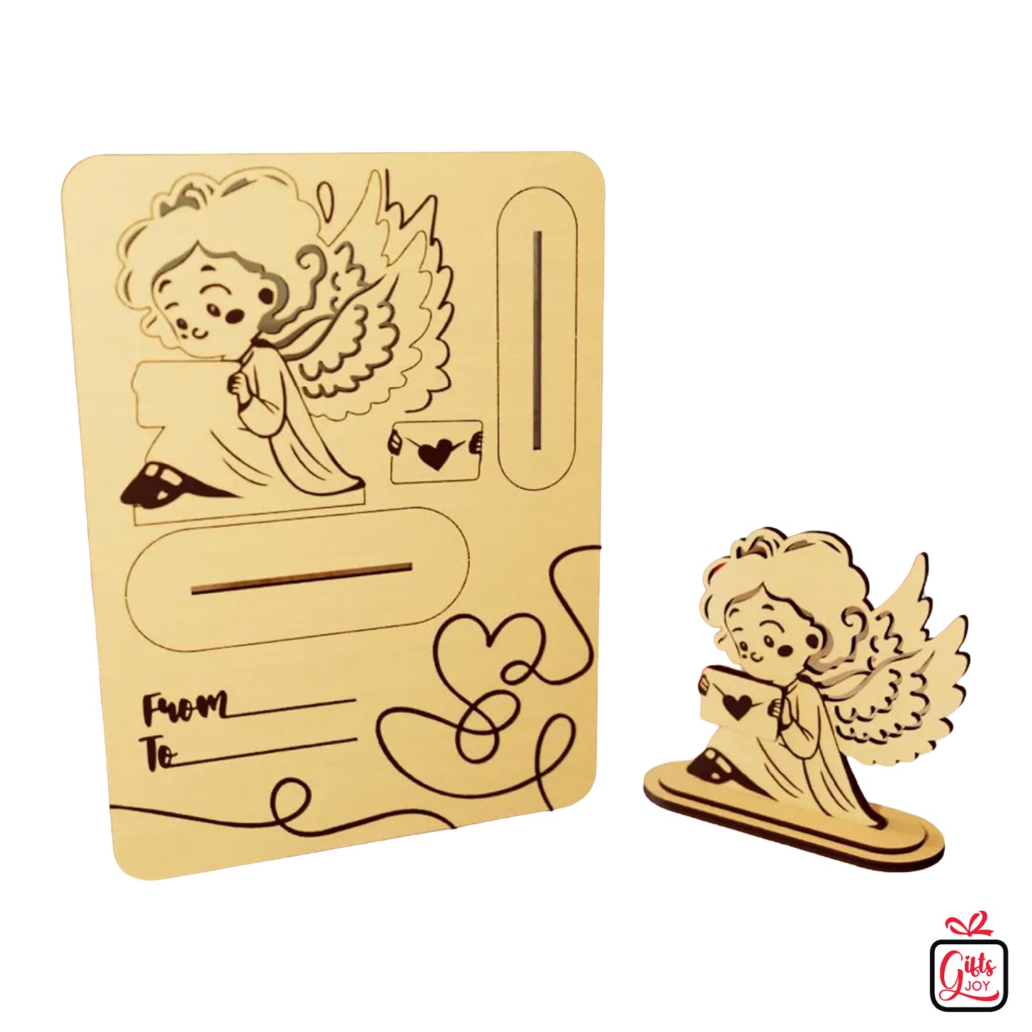 DIY Wooden Pop-Up Love Card & Table Decor | Romantic Handmade Gift