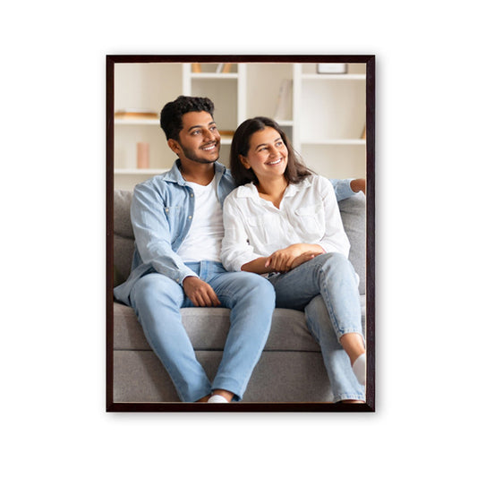 Personalised Wooden Tabletop Photo Frame- Solid Wood 8 x 10 Inch