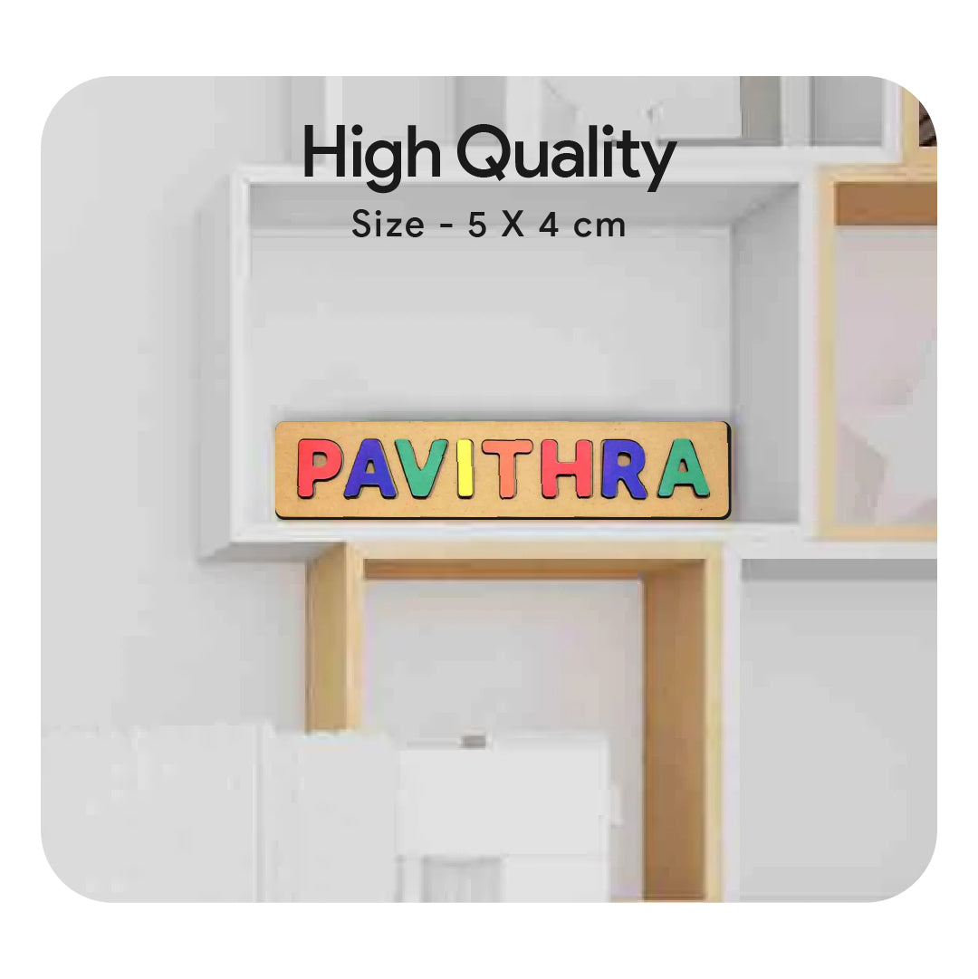 Personalised Wooden Name Puzzle