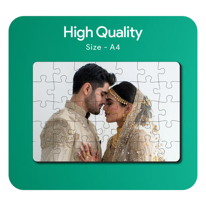 Personalised Wooden Jigsaw Floor Puzzle