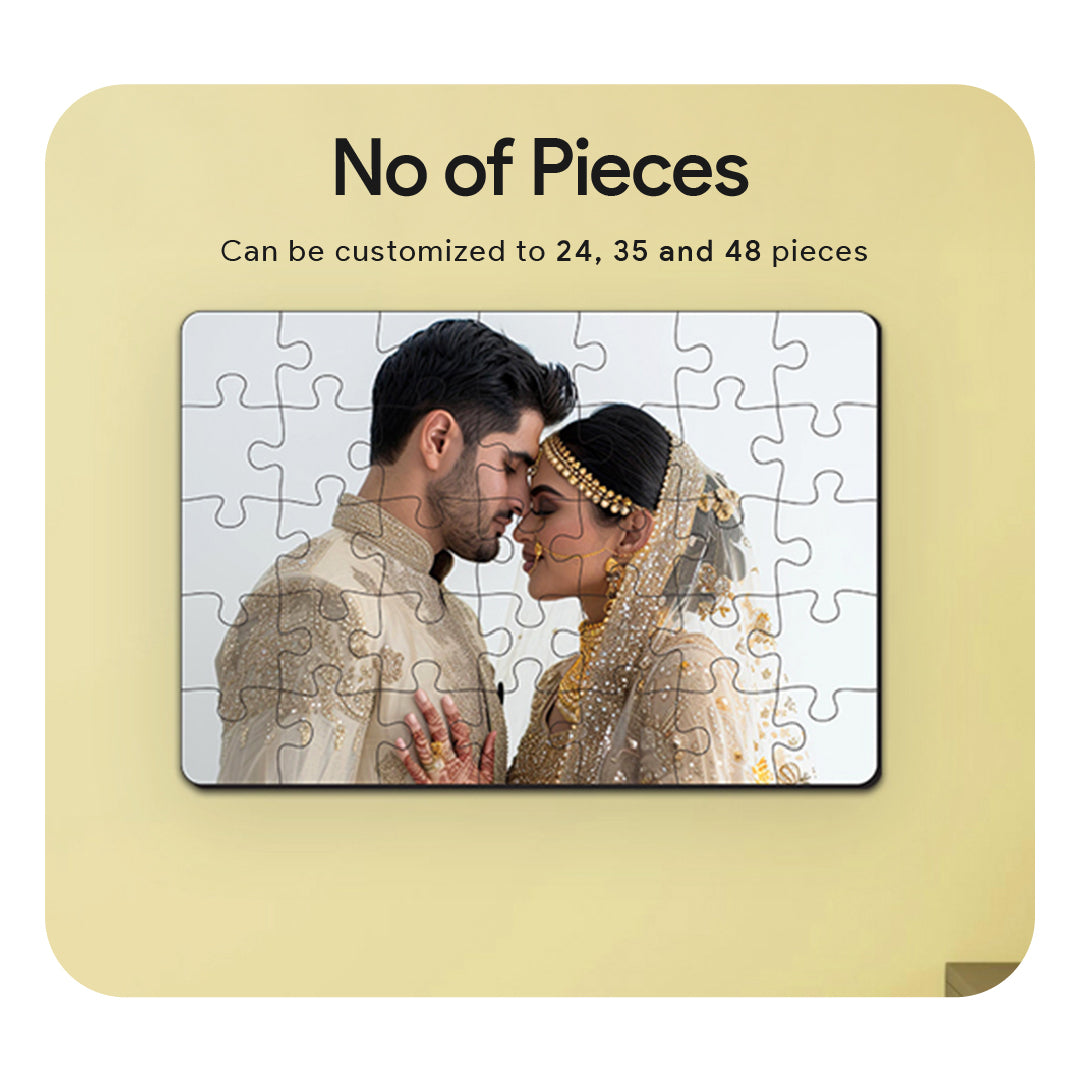 Personalised Wooden Jigsaw Floor Puzzle