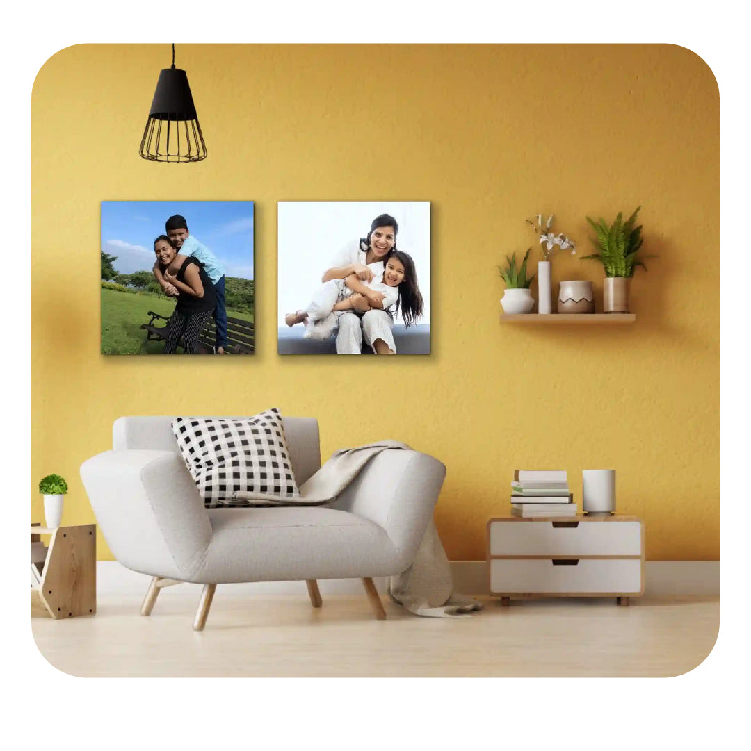 Personalised Acrylic Photo Frame Square 11 x 11 Inch
