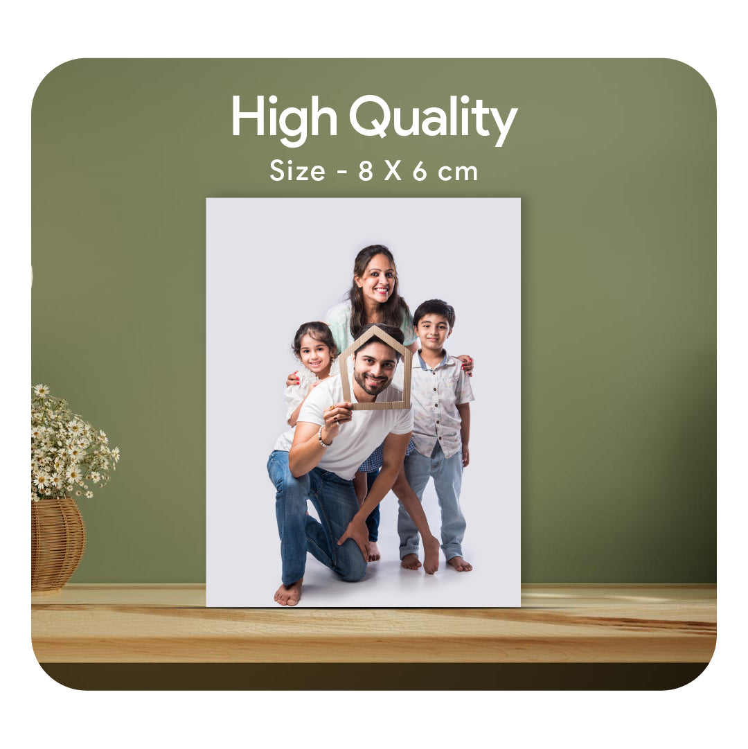 Personalised Acrylic Photo Frame 8 x 6 Inch