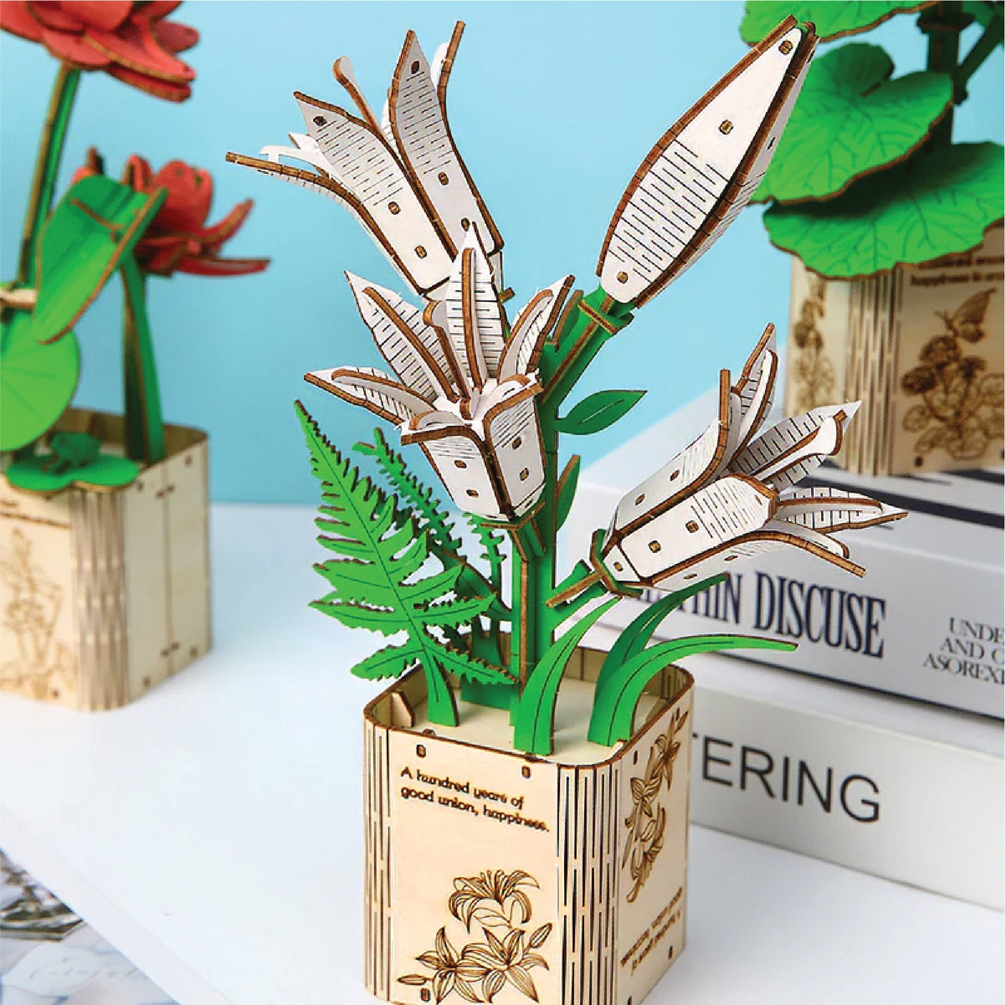 Lotus & Lily White (Pack of 2)