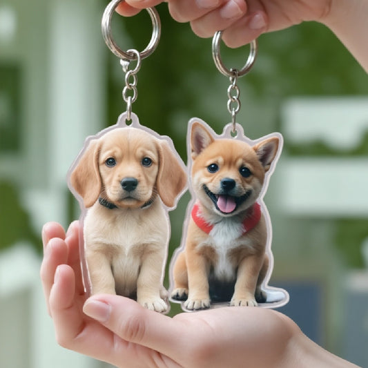 Personalized Pet Keychain